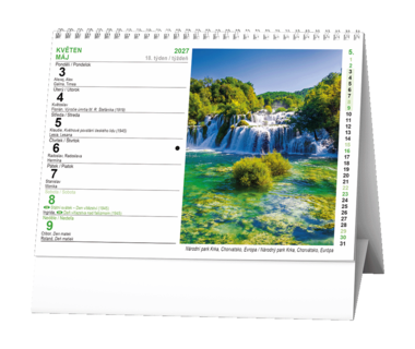 Stolní kalendář - Toulky přírodou
