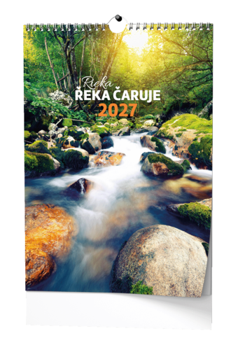 Nástěnný kalendář - Řeka čaruje - A3                               