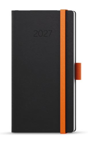 Týdenní diář - Jakub - Nora - kapesní - oranžová