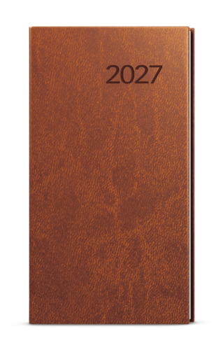 Týdenní diář - Jakub - Vivella - kapesní - hnědá