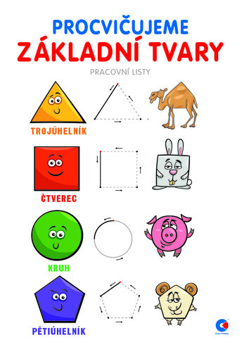 Omalovánka  - A4 - Procvičujeme základní tvary