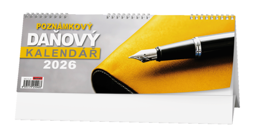 Stolní kalendář - Poznámkový daňový kalendář 
