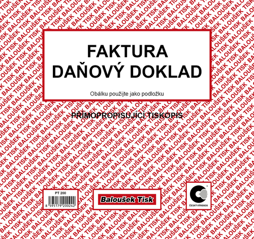 Faktura -daňový doklad 2/3 A4
