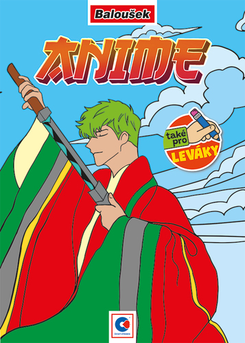 Omalovánka A5 - Anime