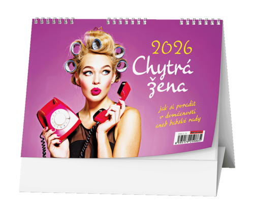 Stolní kalendář - Chytrá žena  