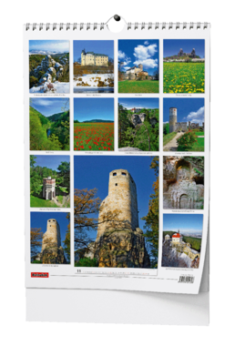 Nástěnný kalendář - Český ráj - A3                                                       