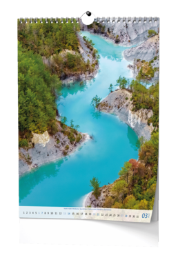 Nástěnný kalendář - Řeka čaruje - A3                               