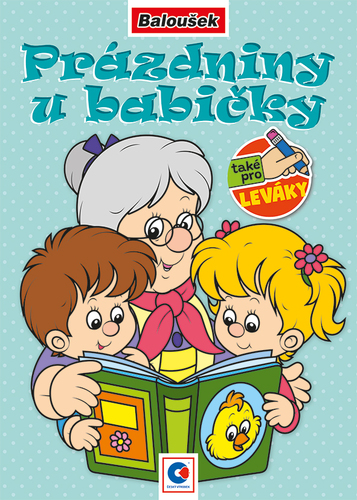 Omalovánka A5 - Prázdniny u babičky