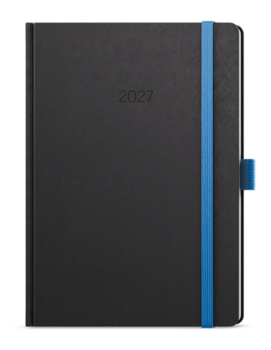 Denní diář - David - Nora - A5 - modrá