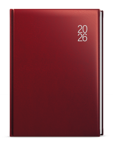 Týdenní diář - Oskar - Balacron - A5 - bordó