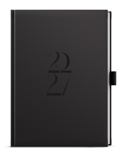 Týdenní diář - Oskar - Deny - A5 - černá