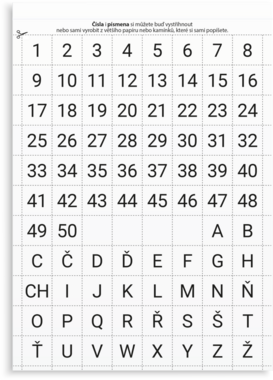 Hra - A5 - Bingo