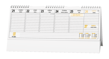 Stolní kalendář - Poznámkový daňový kalendář 