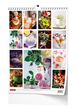Nástěnný kalendář - Voňavý kalendář Kouzlo domova - A3