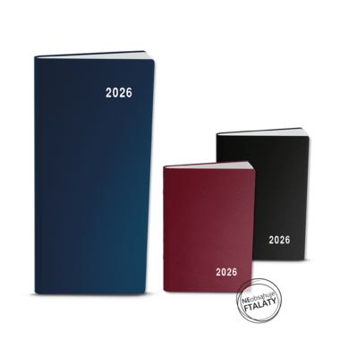 Týdenní diář - Alois - PVC - bordó