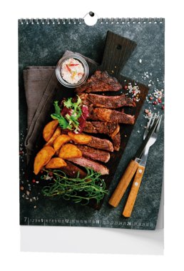 Nástěnný kalendář - Gourmet  - A3                                   