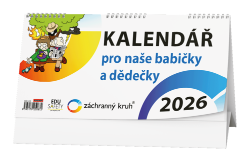 Stolní kalendář - Kalendář pro naše babičky a dědečky