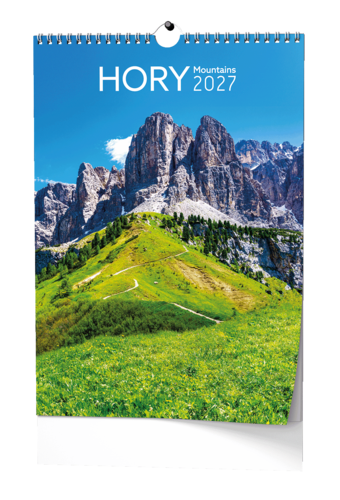 Nástěnný kalendář - Hory - A3