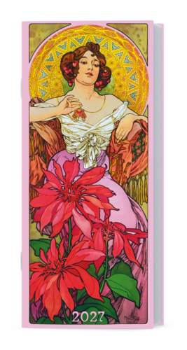 Měsíční diář - Božka- Alfons Mucha 2027 - mix