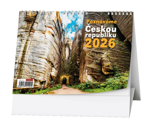 Stolní kalendář - Poznáváme Českou republiku