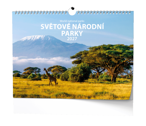 Nástěnný kalendář - Světové národní parky