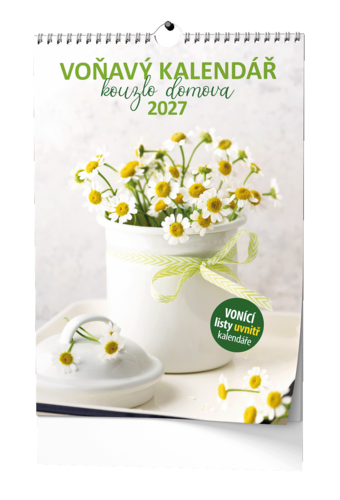 Nástěnný kalendář - Voňavý kalendář Kouzlo domova - A3