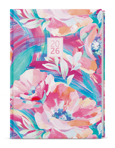 Denní diář - David - Lamino - A5 - Růžový