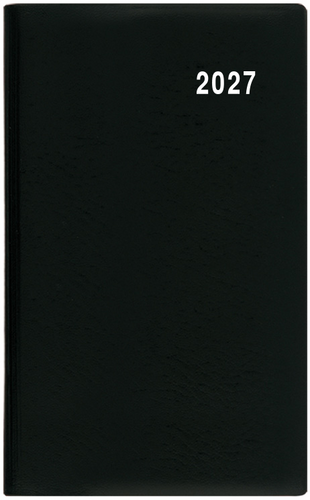 Měsíční diář - Diana - PVC - černá