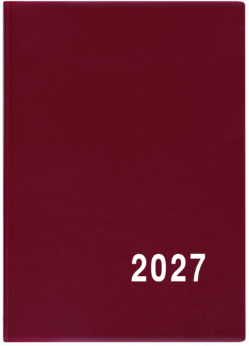 Týdenní diář - Hynek - PVC - bordó
