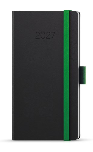 Týdenní diář - Jakub - Nora - kapesní - zelená