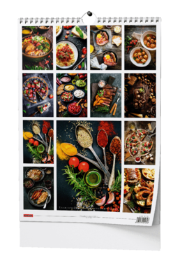 Nástěnný kalendář - Gourmet  - A3                                   