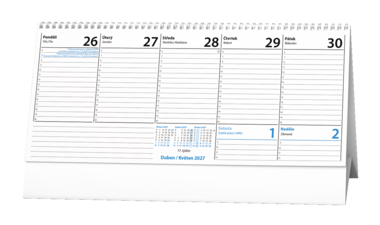 Stolní kalendář - Pracovní kalendář IMPULS III