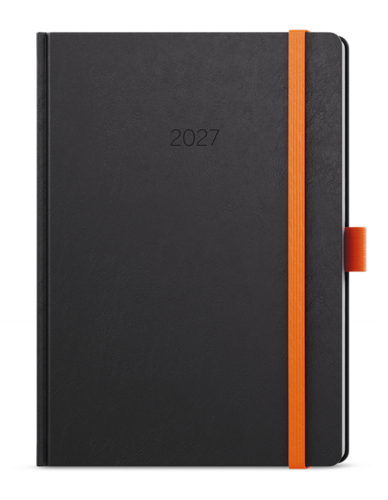 Denní diář - David - Nora - A5 - oranžová