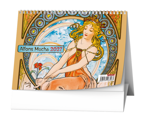 Stolní kalendář - Alfons Mucha 2027