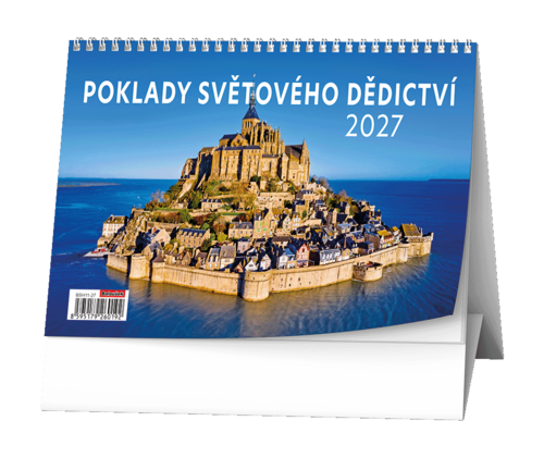 Stolní kalendář - Poklady světového dědictví