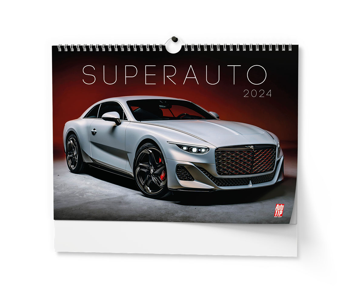 Nástěnný kalendář - Superauto - A3