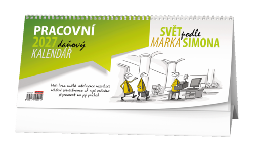 Stolní kalendář - Pracovní daňový kalendář - Svět podle Marka Simona         