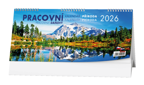 Stolní kalendář - Daňový kalendář - Příroda      