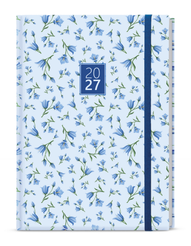 Denní diář - David - Lamino - A5 - Modrý