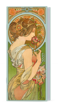Měsíční diář - Božka- Alfons Mucha 2027 - mix
