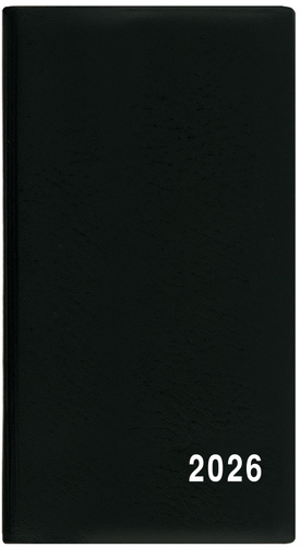 Měsíční diář - Františka - PVC - černá