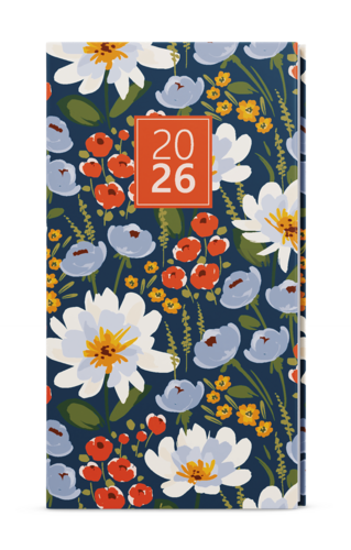 Týdenní diář - Jakub - Lamino - kapesní - Květiny