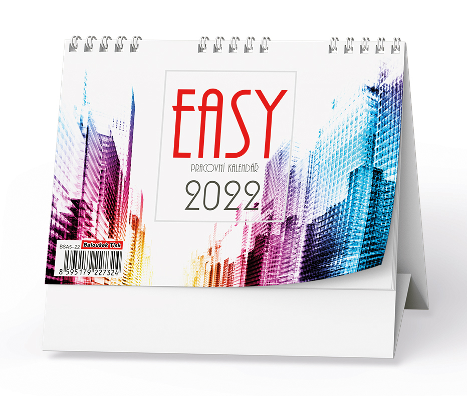 Stolní kalendář - Pracovní kalendář EASY