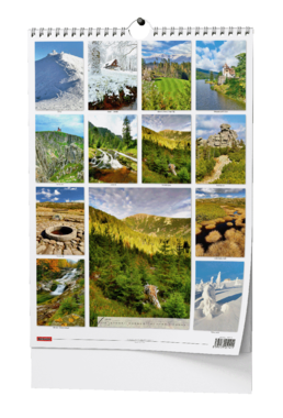 Nástěnný kalendář - Krkonoše - A3