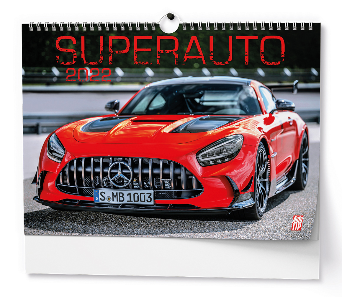 Nástěnný kalendář A3 - Superauto