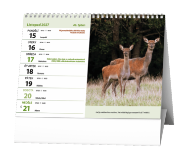 Stolní kalendář - Myslivecké toulky