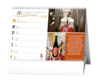 Stolní kalendář - Rok 2027 s českými minipivovary