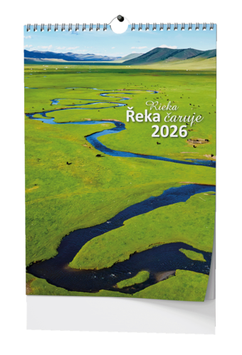 Nástěnný kalendář - Řeka čaruje - A3                              