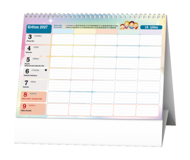 Stolní kalendář - Rodinný kalendář