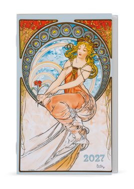 Týdenní diář - Alois - Alfons Mucha 2027 - mix